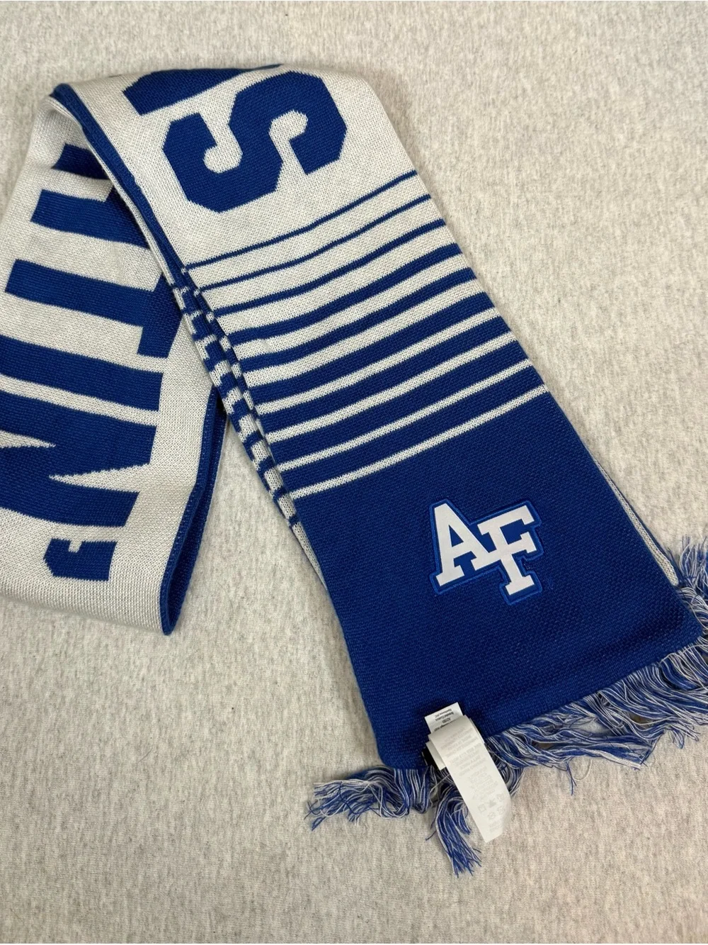 Nike Air Force Falcons Space Force Rivalry Scarf Blue- One Size